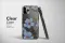 Clear Vintage Periwinkle Garden Floral Art Phone Case iPhone Samsung Cover Pixel 7010 - Image 3