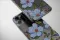 Clear Vintage Periwinkle Garden Floral Art Phone Case iPhone Samsung Cover Pixel 7010 - Image 5