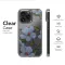Clear Vintage Periwinkle Garden Floral Art Phone Case iPhone Samsung Cover Pixel 7010 - Image 6