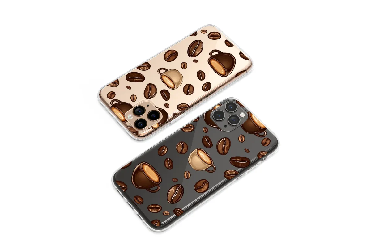 Clear Warm Brew in a Dark Cascade Phone Case iPhone Samsung Cover Pixel 6274 - Image 1