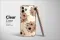 Clear Warm Sunflowers in Midnight Ink Phone Case iPhone Samsung Cover Pixel 6506 - Image 2