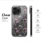 Clear Watercolor Meadow at Midnight Bloom Phone Case iPhone Samsung Cover Pixel 7332 - Image 6