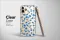Clear Weaving Vines of Cobalt Night Phone Case iPhone Samsung Cover Pixel 6367 - Image 2