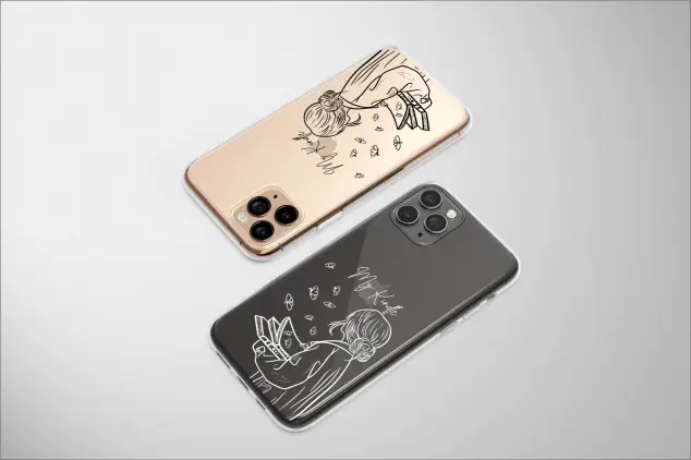 Clear Where stories bloom into butterflies. Phone Case iPhone Samsung Cover Pixel 6830