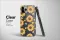 Clear Where Sunflowers Meet the Night Phone Case iPhone Samsung Cover Pixel 6303 - Image 3