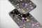 Clear Whimsical Blooms of Purple and Gold Phone Case iPhone Samsung Cover Pixel 6748 - Image 5