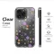 Clear Whimsical Blooms of Purple and Gold Phone Case iPhone Samsung Cover Pixel 6748 - Image 6