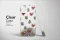 Clear Whimsical Christmas Doodle Holiday Pattern Phone Case iPhone Samsung Cover Pixel 7160 - Image 3