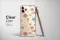 Clear Whimsical Digital Bloom Art Pattern Phone Case iPhone Samsung Cover Pixel 7764 - Image 2