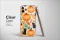 Clear Whimsical Fall Cats & Pumpkins Phone Case iPhone Samsung Cover Pixel 7758 - Image 2