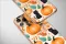 Clear Whimsical Fall Cats & Pumpkins Phone Case iPhone Samsung Cover Pixel 7758 - Image 4