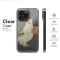 Clear Whimsical Ghost in Golden Starlight Phone Case iPhone Samsung Cover Pixel 7823 - Image 6