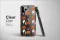 Clear Whimsical Haunted Forest Friends Art Phone Case iPhone Samsung Cover Pixel 7461 - Image 3