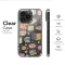 Clear Whimsical Library Dream Illustration Phone Case iPhone Samsung Cover Pixel 7610 - Image 6
