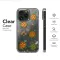 Clear Whimsical Turtle Garden Doodle Art Phone Case iPhone Samsung Cover Pixel 7458 - Image 6