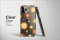 Clear Whimsical Watercolor Celestial Sunshine Art Phone Case iPhone Samsung Cover Pixel 7239 - Image 3