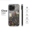 Clear Whimsical Woodland Garden Friends Art Phone Case iPhone Samsung Cover Pixel 7678 - Image 6