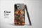 Clear Woven Wings in Midnight Garden Phone Case iPhone Samsung Cover Pixel 7824 - Image 3