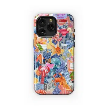 Coastal Summer Collage Phone Case iPhone Samsung Cover Pixel 4936 - Image 1