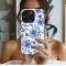 Cobalt Dreams Watercolor Floral Art Phone Case iPhone Samsung Cover Pixel 7967 - Image 2