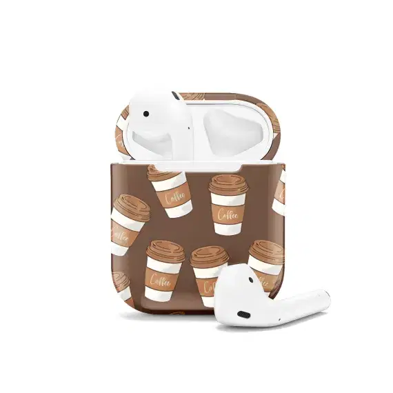 Coffe Cup AirPods Case AirPods Pro AirPods Pro 2 AirPods 3 AirPods 2 Glossy 1444 - Image 1