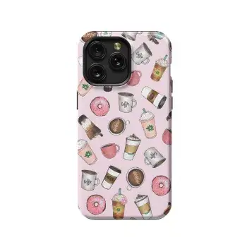 Coffe Cup Mug Collage Phone Case iPhone Samsung Pixel & More - Image 1