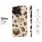 Coffee Beans and Cups Pattern Phone Case iPhone Samsung Cover Pixel 5355 - Image 7