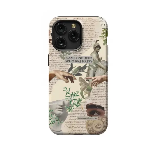 Collage Historical Achilles Phone Case iPhone Samsung Cover Pixel 1321