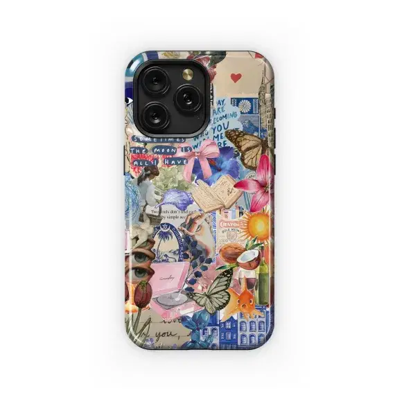 Collage of Dreams and Memories Phone Case iPhone Samsung Cover Pixel 4968 - Image 1