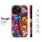 Colorful Abstract Spray Swirl Hearts Phone Case iPhone Samsung Cover Pixel 3114 - Image 6