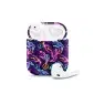 Colorful Peace Trippy Psychedelic Seamless AirPods Case AirPods Pro AirPods Pro 2 AirPods 3 AirPods 2 Glossy 1610 - Image 1