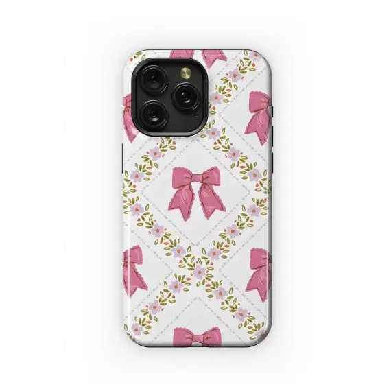 Coquette Bows Seamless Pattern Phone Case iPhone Samsung Cover Pixel 2175 - Image 1