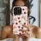 Coquette Cherry Bow Vintage Fruit Pattern Phone Case Cover for iPhone 17 Pro Max 16 15 Plus 14 13 Mini Samsung S26 S25 Pixel 10 9 9480 - Image 2