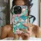 Coral and Turquoise Phone Case iPhone Samsung Cover Pixel 3774 - Image 2