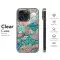Coral and Turquoise Phone Case iPhone Samsung Cover Pixel 3774 - Image 8