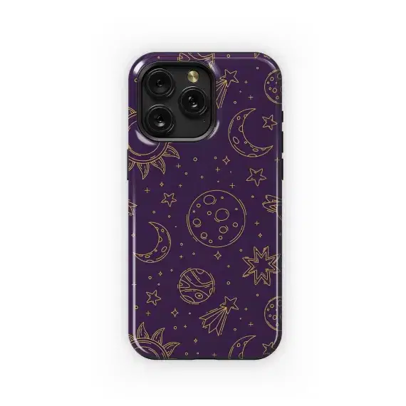 Cosmic Adventure Space Pattern Phone Case iPhone Samsung Cover Pixel 5350 - Image 1