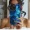 Cosmic Blue Swirl
 Phone Case iPhone Samsung Cover Pixel 4291 - Image 2