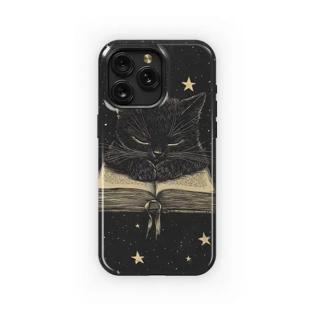Cosmic Cat Reader
 Phone Case iPhone Samsung Cover Pixel 4796