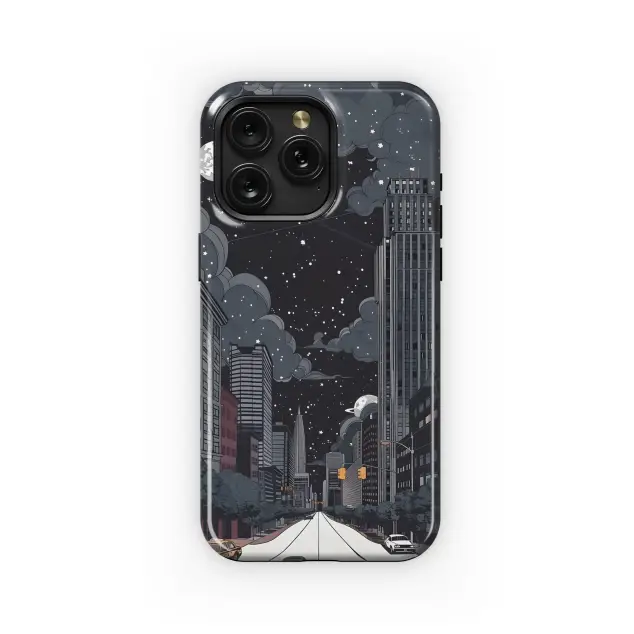 Cosmic Cityscape
 Phone Case iPhone Samsung Cover Pixel 4277