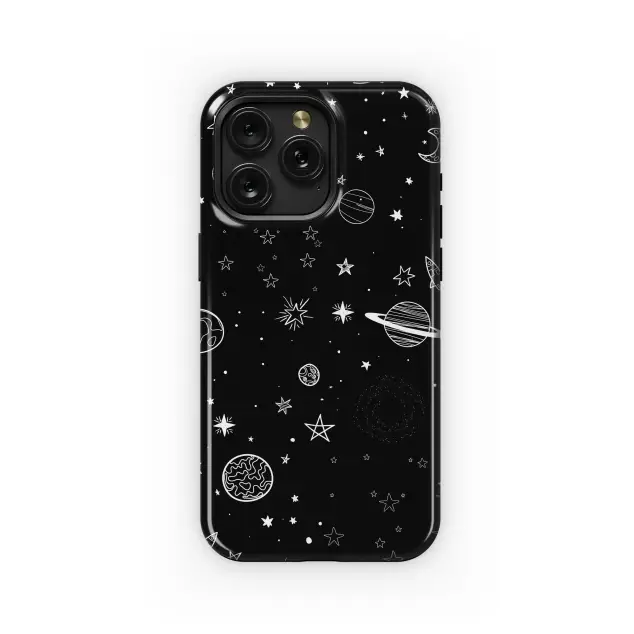 Cosmic Doodle Galaxy
 Phone Case iPhone Samsung Cover Pixel 6011