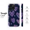 Cosmic Love Purple Heart Pattern Phone Case iPhone Samsung Cover Pixel 8098 - Image 6