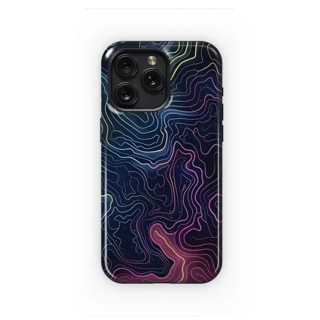 Cosmic Nebula Lines
 Phone Case iPhone Samsung Cover Pixel 4469