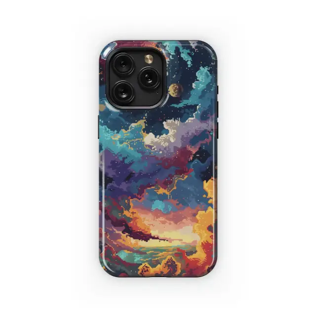 Cosmic Pixel Sunset
 Phone Case iPhone Samsung Cover Pixel 4420