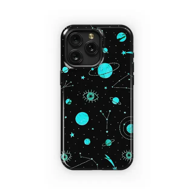 Cosmic Teal Galaxy
 Phone Case iPhone Samsung Cover Pixel 5608