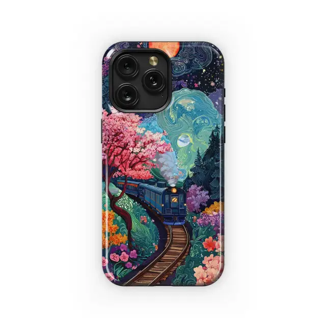 Cosmic Train Journey
 Phone Case iPhone Samsung Cover Pixel 5530