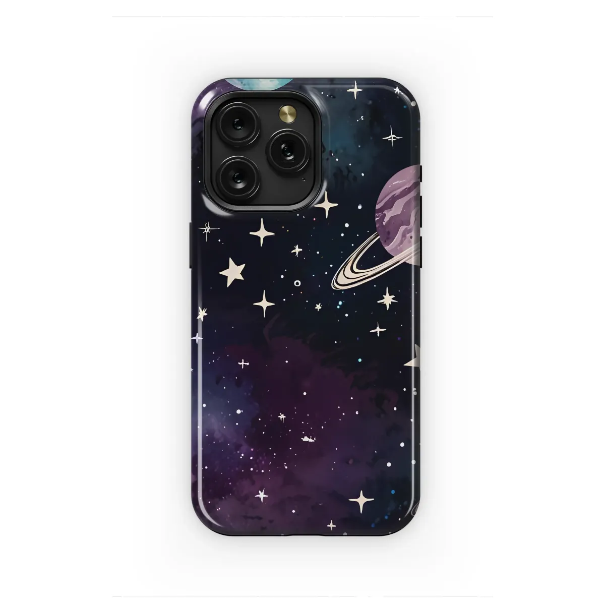 Cosmic Watercolor Dreamscape Artwork Phone Case iPhone Samsung Cover Pixel 7891 - Image 1