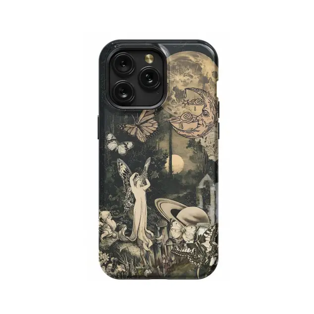 Cottagecore Fairy Celestial Butterfly Phone Case iPhone Samsung Pixel & More