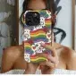Cow in a Flower Field Phone Case iPhone Samsung Cover Pixel 5054 - Image 1