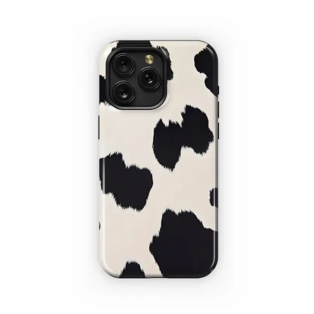 Cow Print Pattern Phone Case iPhone Samsung Cover Pixel 5137