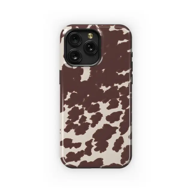 Cow Print Phone Case iPhone Samsung Cover Pixel 3191